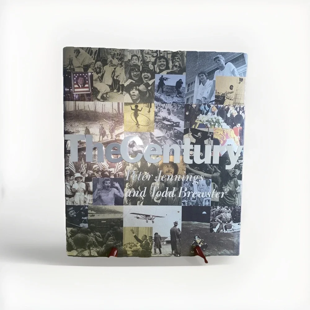 THE CENTURY Peter Jennings and Todd Brewster Coffee Table Book VTG 1st‎ Edition